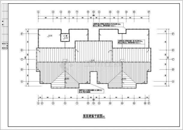某多层住宅楼电气CAD平立剖面图-图二
