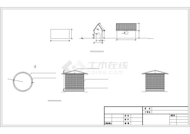 【上海】某地精品屋顶花园小区住宅楼全套设计施工图-图二