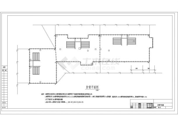 某六层住宅楼电气CAD详细节点完整设计-图一