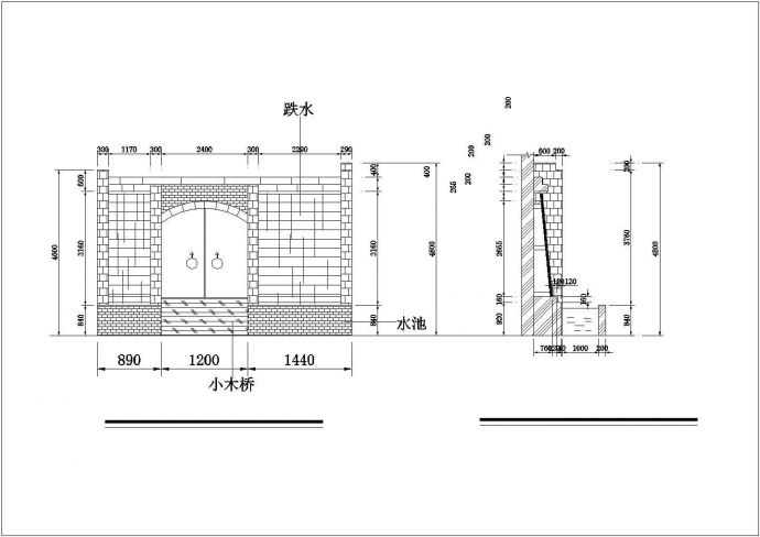 昆山市某大型综合医院门诊大楼屋顶景观花园全套设计CAD图纸_图1