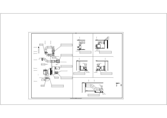 [江西]超高层办公楼空调防排烟及人防工程施工图（系统图多详图多）_图1