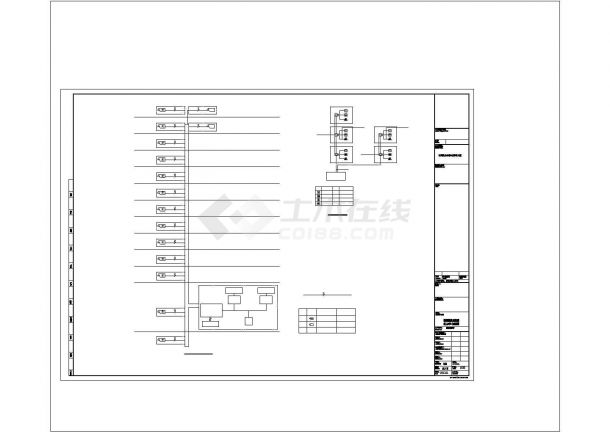 【江苏】38510㎡大型高层办公楼电气设计施工图纸-图二