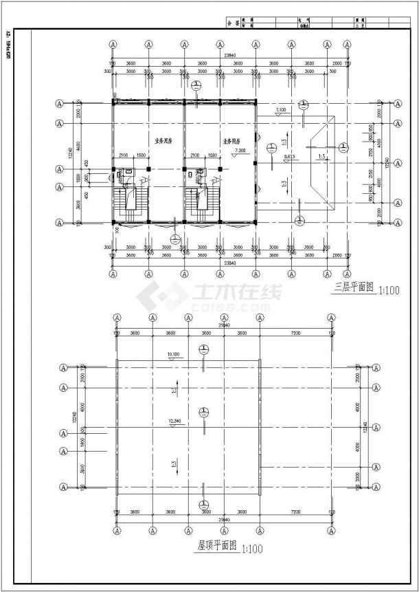 大型古建筑全套建筑施工CAD图纸-图一