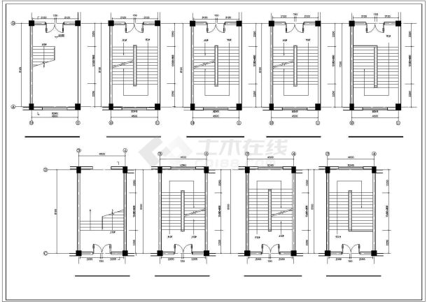 某五层框架结构辅助教学楼毕业设计（含计算书，建筑、结构图）-图二