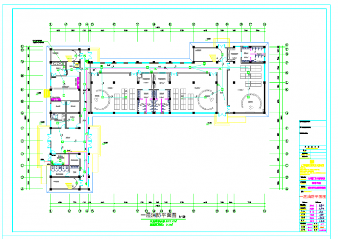 某地三层幼儿园电气施工图CAD图纸_图1