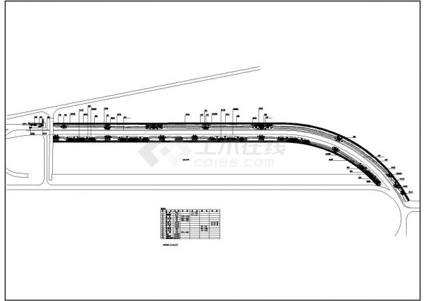 某机场绿化设计CAD全套节点构造方案-图一