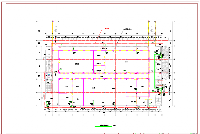 某地中药生产厂房给排水施工图CAD图纸_图1