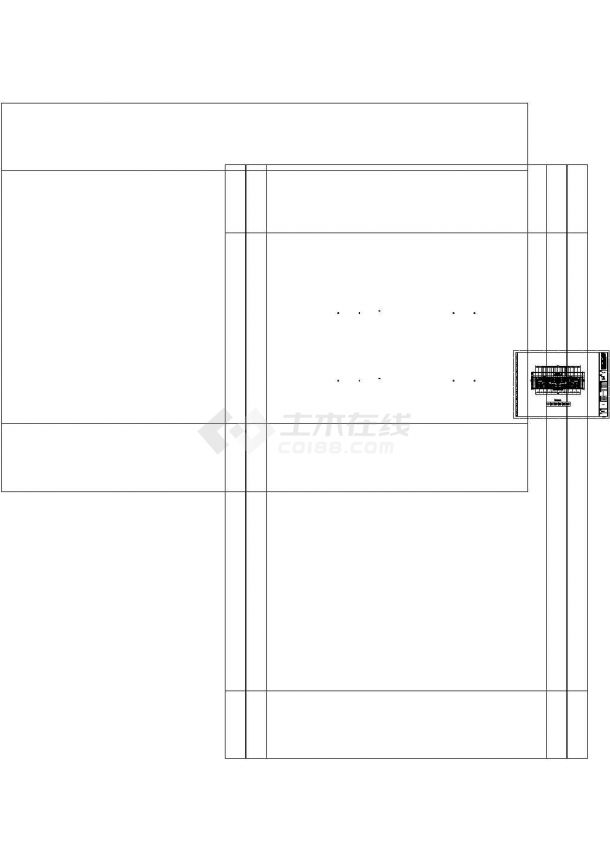 太仓市桔园小区28层剪力墙结构住宅楼平立面设计CAD图纸（4套方案）-图一