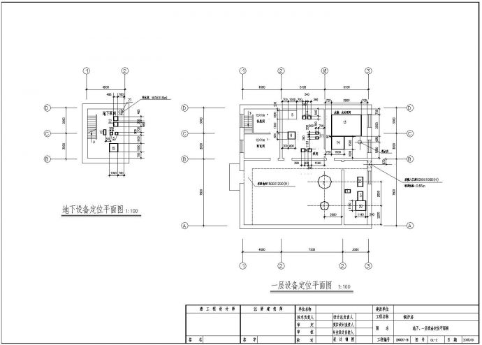 水产品加工公司锅炉房构造设计图_图1