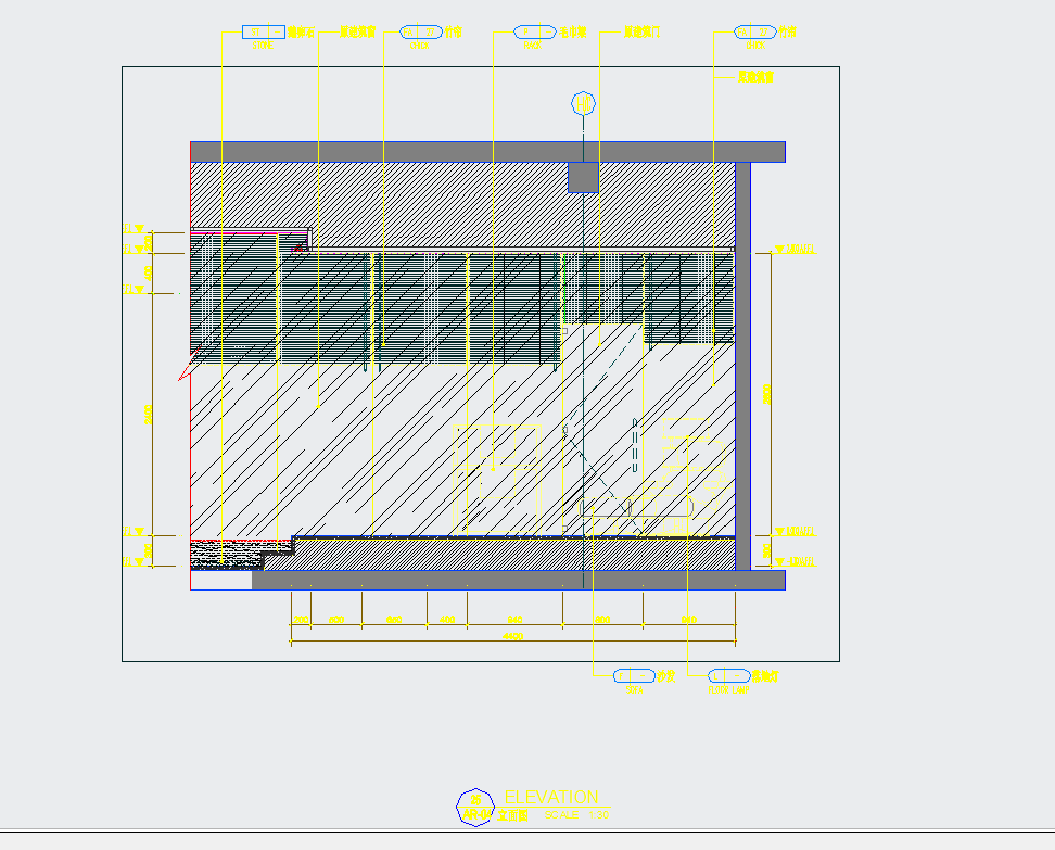 某地豪华欧式主题音乐会所设计CAD图纸