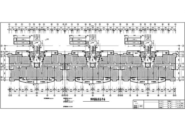 12层住宅楼地板采暖设计施工CAD图-图二