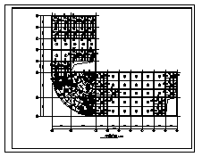 综合楼设计_某六层砖混结构带阁楼综合楼全套结构施工cad图纸-图一