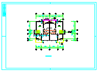 某豪华自建别墅建筑cad施工图-图二