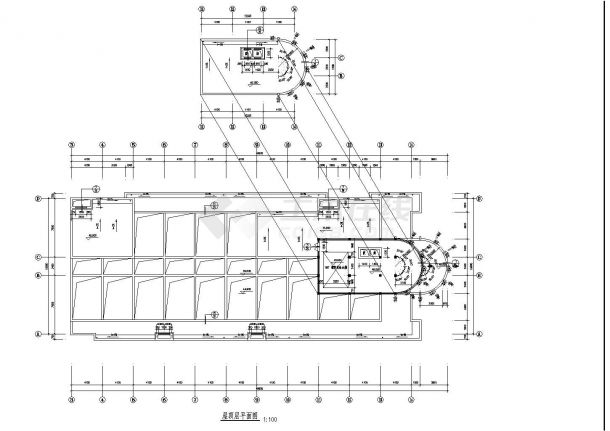 办公楼VRV舒适性中央空调系统设计施工图-图一