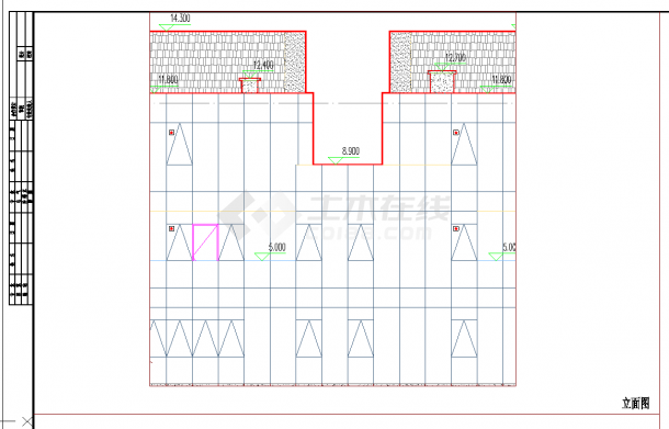 某地建筑阳台扶手做法节点详图施工CAD图纸-图一