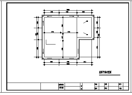 住宅设计_某3层砖混结构简约农村自建房屋住宅全套施工cad图，含效果图-图二