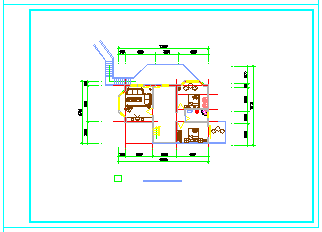 某地区多层别墅设计方案 cad图纸-图二