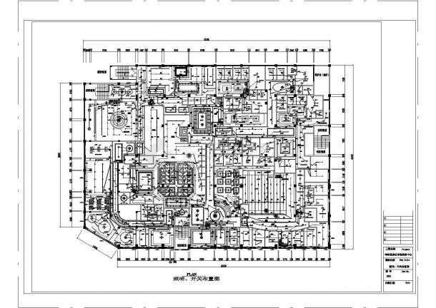 [江苏]某洗浴中心CAD完整节点设计施工图系统图-图二