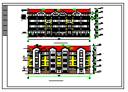 某地多层经典别墅设计全套cad建筑图_图1