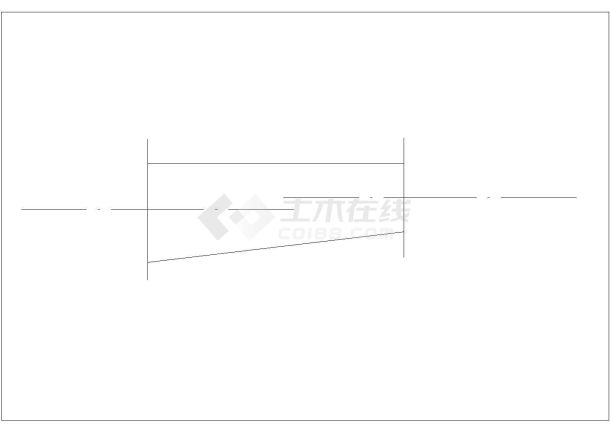 某偏心异径管CAD详细全套图纸-图一