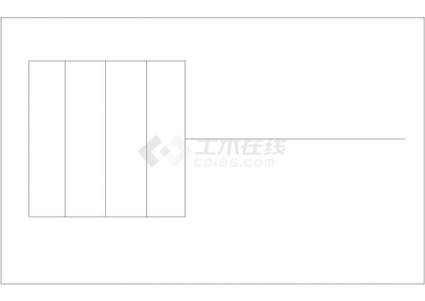 某方形地漏CAD全套完整施工图-图一