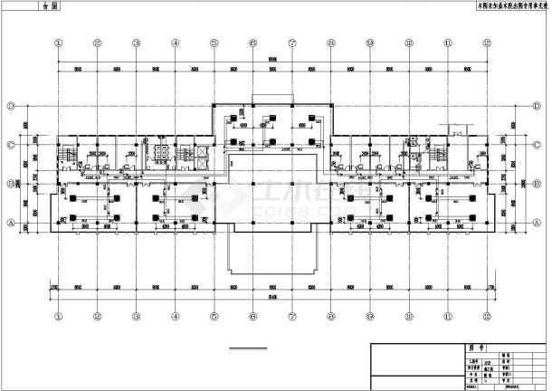 某地上四层办公楼空调施工图纸（共7张图纸）-图二
