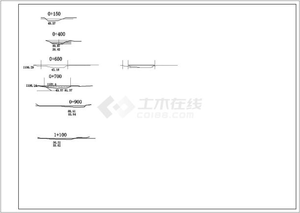 某小型7.5米跨7.5宽农桥设计图-图二