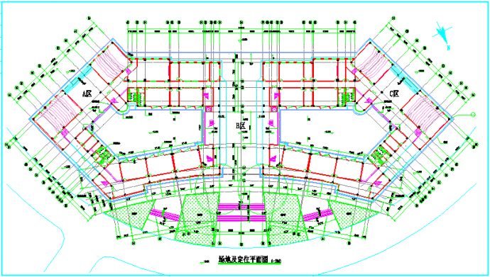 【贵州】某地六层框架结构职业技术学院建筑施工图_图1