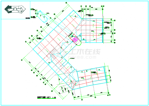 【贵州】某地六层框架结构职业技术学院建筑施工图-图二