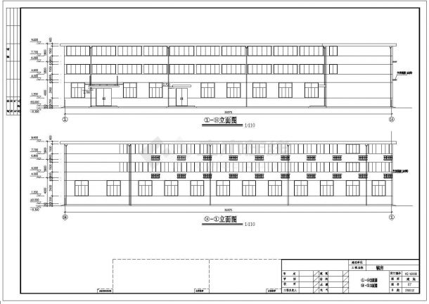 江苏某公司三层砖混结构宿舍楼给排水消防设计图-图二