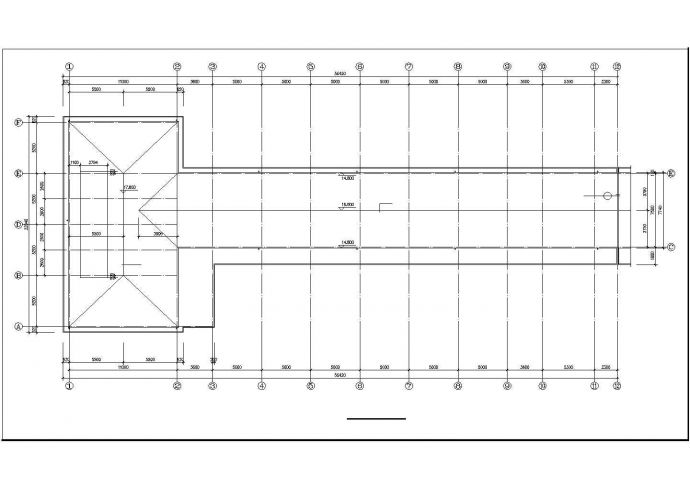 某中学四层框架结构教学楼结构设计施工图_图1