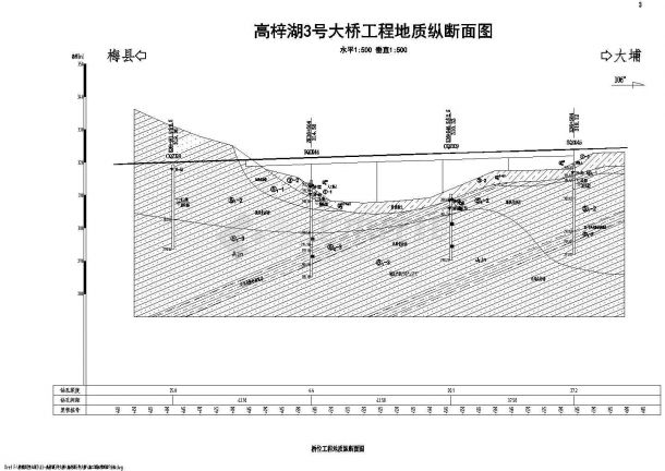 梅大高速公路某大桥计算设计全套设计图纸-图一