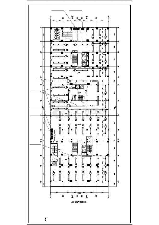 某地29层住宅楼通风系统设计施工图（图纸共20张）-图二