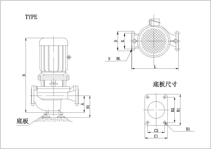 各种各样水泵结构设计详细图纸大全_图1