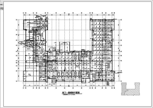 【江西】某6层综合大楼给排水设计施工图-图一