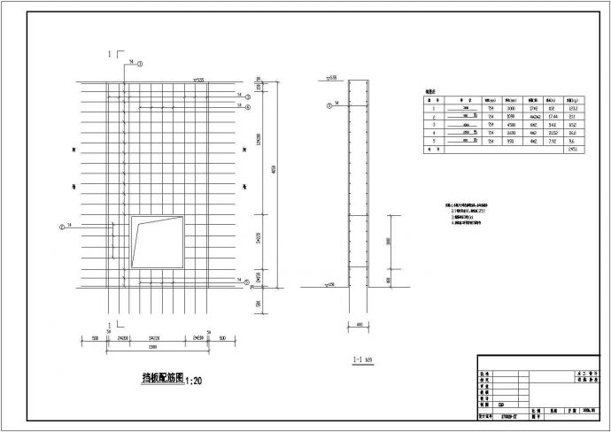 某水利工程泵站技施阶段施工设计结构钢筋图_图1