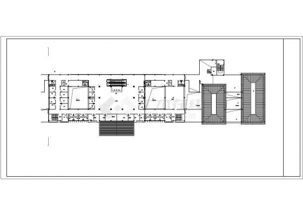 某4层知名医院门诊楼给排水消防施工图-图二