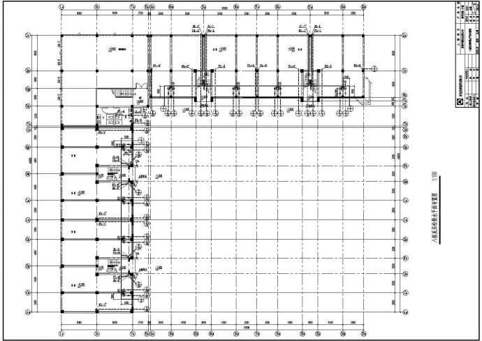 【成都】某七层都市花城楼给排水设计施工图_图1
