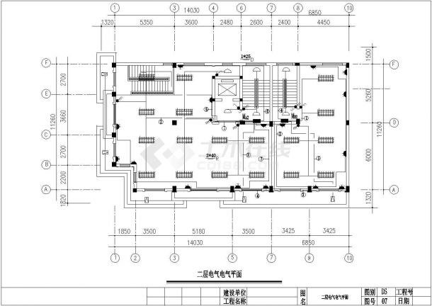 【浙江】某六层私人住宅水电设计施工图-图二