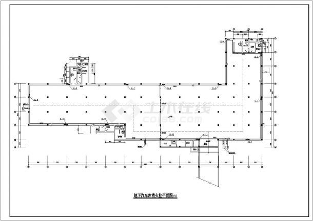 某地下车库（含人防）工程给排水设计施工图-图二