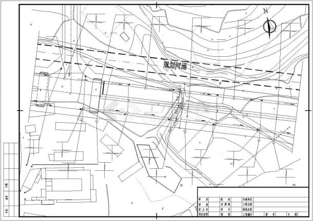 某市政道路排水工程设计cad图纸，含设计说明-图二