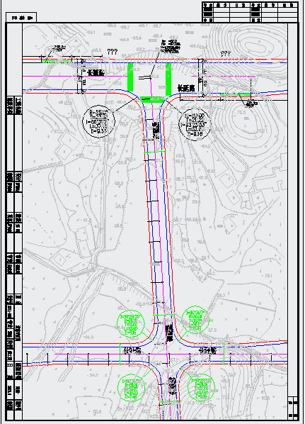 20m宽市政道路支路工程设计套图（39张）-图二
