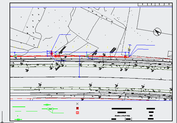 30m宽市政道路热力蒸汽管道设计套图（35张）_图1