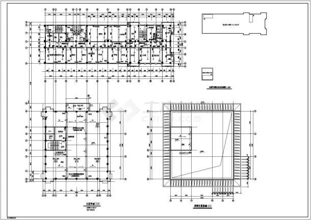 某地医院综合楼建筑给水排水工程施工图-图二