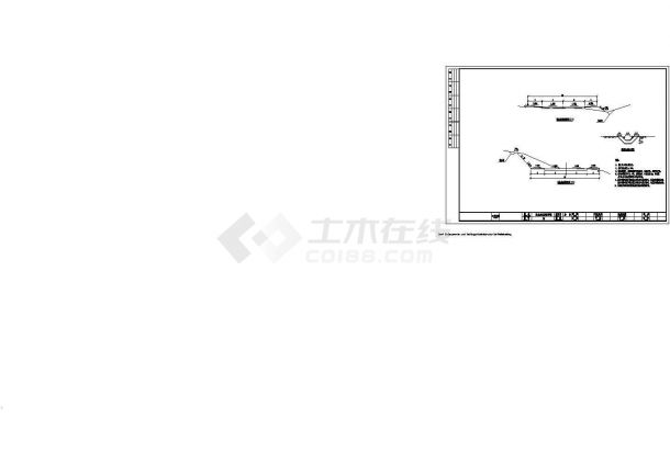 [重庆]城市次干道图纸（路幅宽度26m）-图一