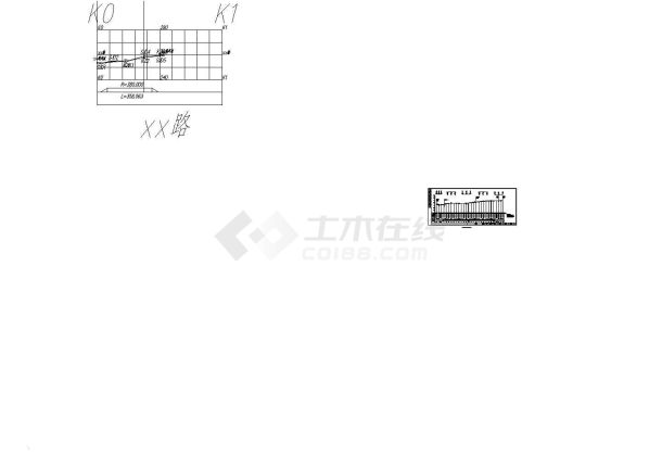 [重庆]城市次干道图纸（路幅宽度26m）-图二