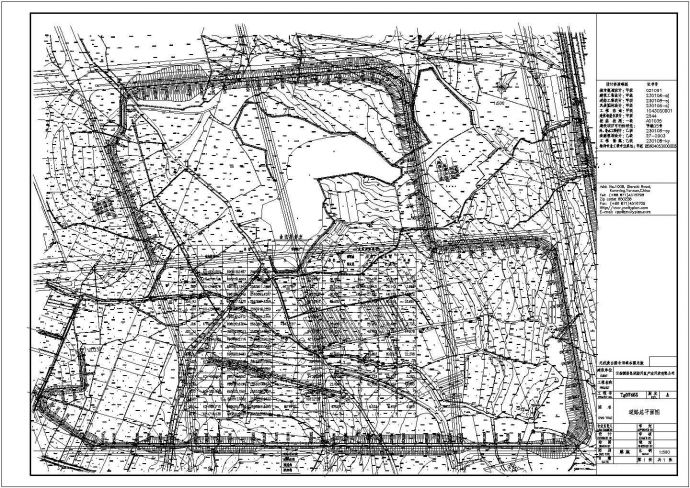 昆明市经济技术开发区市政道路设计全套图纸_图1