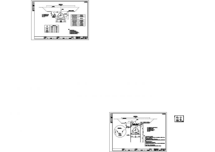 [湖南]市政道路排水施工图（附槽钢支护计算）_图1