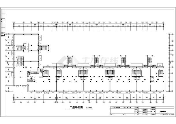 地上六层地下一层住宅楼地热采暖施工图-图二