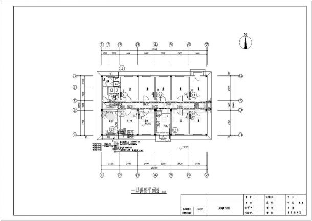 775㎡某地税局采暖空调设计施工图-图一